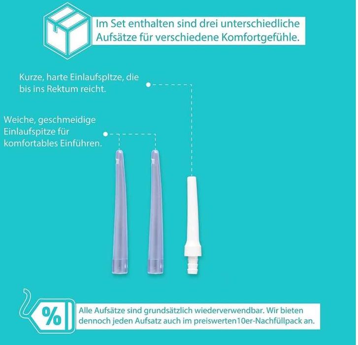 Zestaw Do Czyszczenia Jelita Grubego Premium Stal NIerdzewna