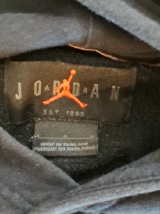 Set dres Jordan czarny XL L Męski spodnie bluza z kapturem