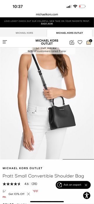 Сумка Michael Kors pratt small