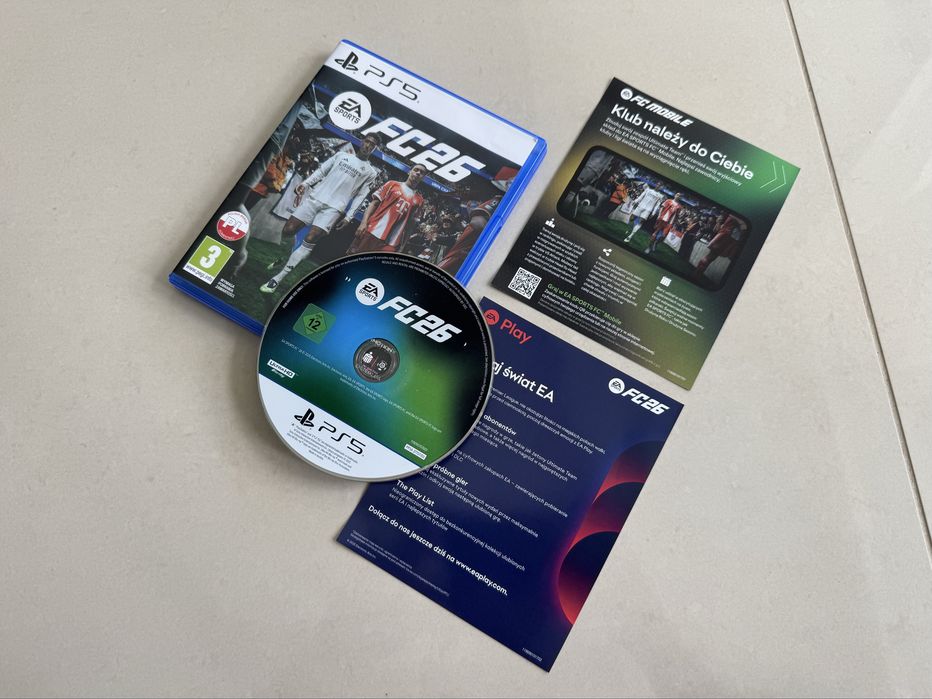 EA SPORTS FC 26 FC26 PL Wersja Real Foto Stan Idealny Pudelkowa PLAYSTATION 5 PS5 !