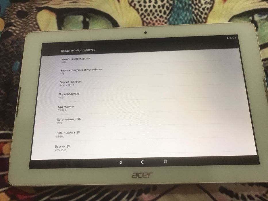 Acer Iconia 10, B3-A20. 16GB. Экран 10 дюймов. Отличный