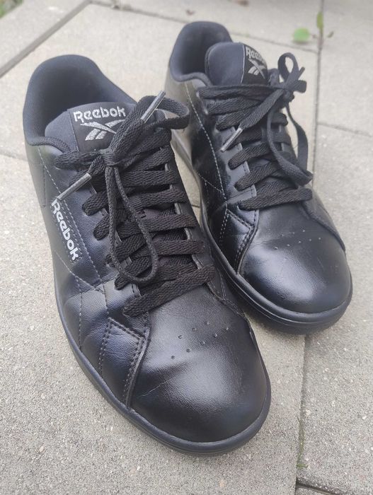 Reebok buty sportowe czarne 39 model Court Clean 100074382