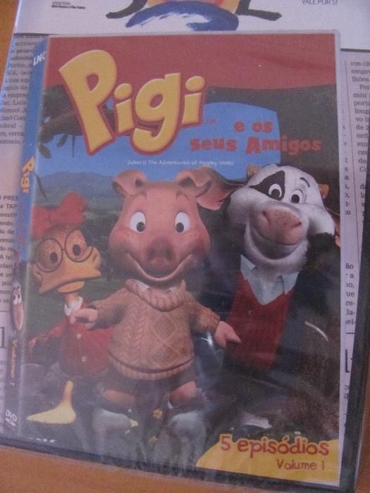 DVD's desenhos animados