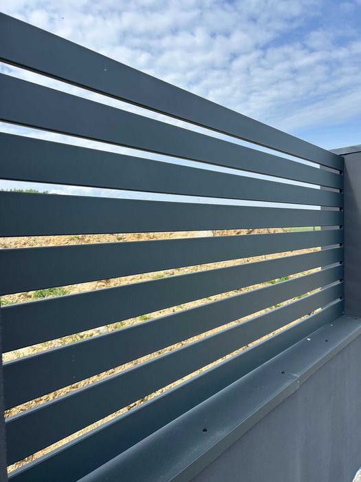 NOWOCZESNE Ogrodzenie panelowe 123 cm fi4 - 49zł