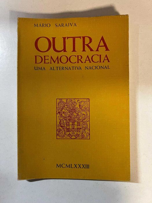 Livro - Outra democracia uma alternativa nacional (ctt grátis)