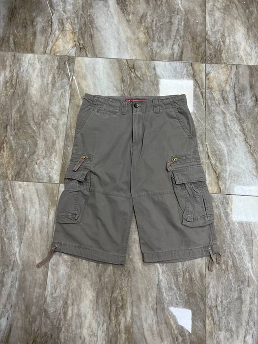 Вінтажні широкі шорти Molecule Baggy cargo shorts rap широкие шорты карго бегги