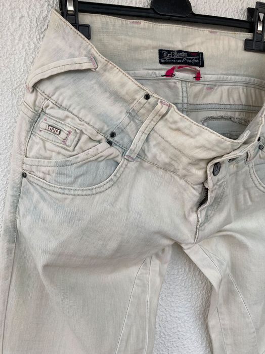 Zara denim calças 40