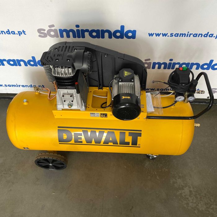 Compressor pistão Dewalt 200lts Usado