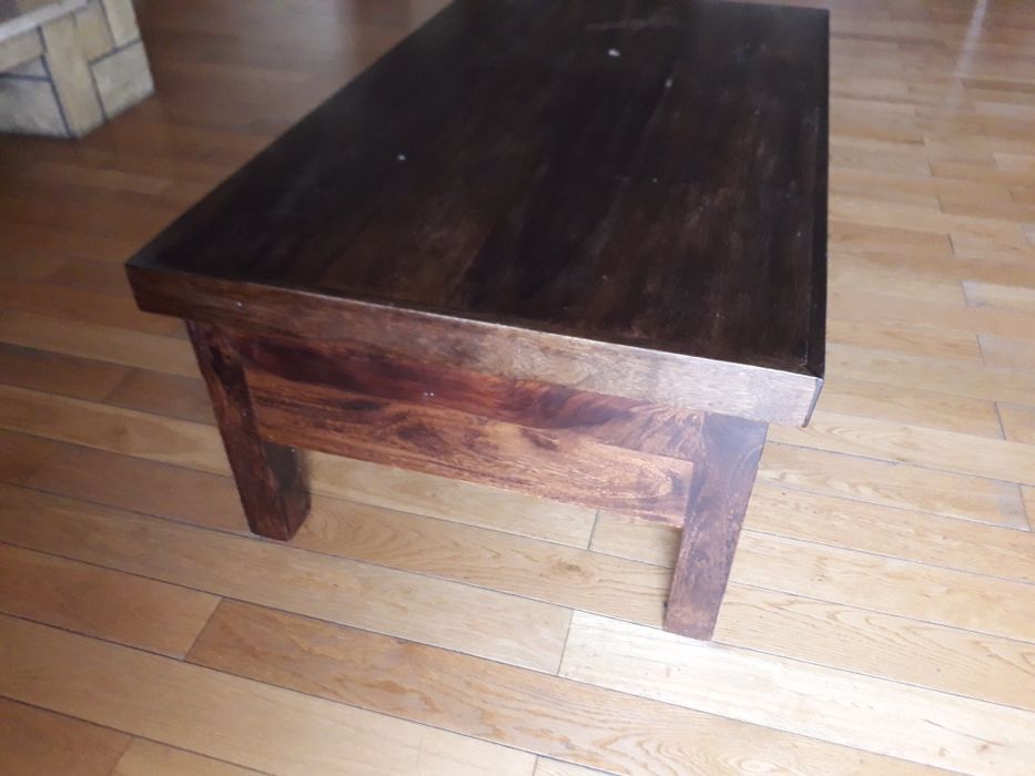 Ława stolik kawowy drewno 71x120 albero