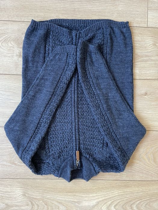 Sweter na suwak merino wełna name it kardigan 134-140