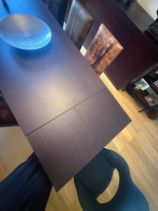 Mesa em Wengué Castanha escura