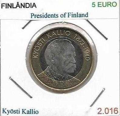 Finlândia - - - "Presidentes" - - - - - Moedas