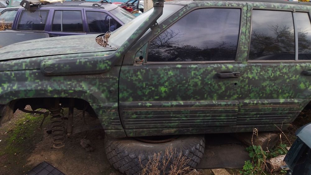 Бампер grand cherokee zj по болтам