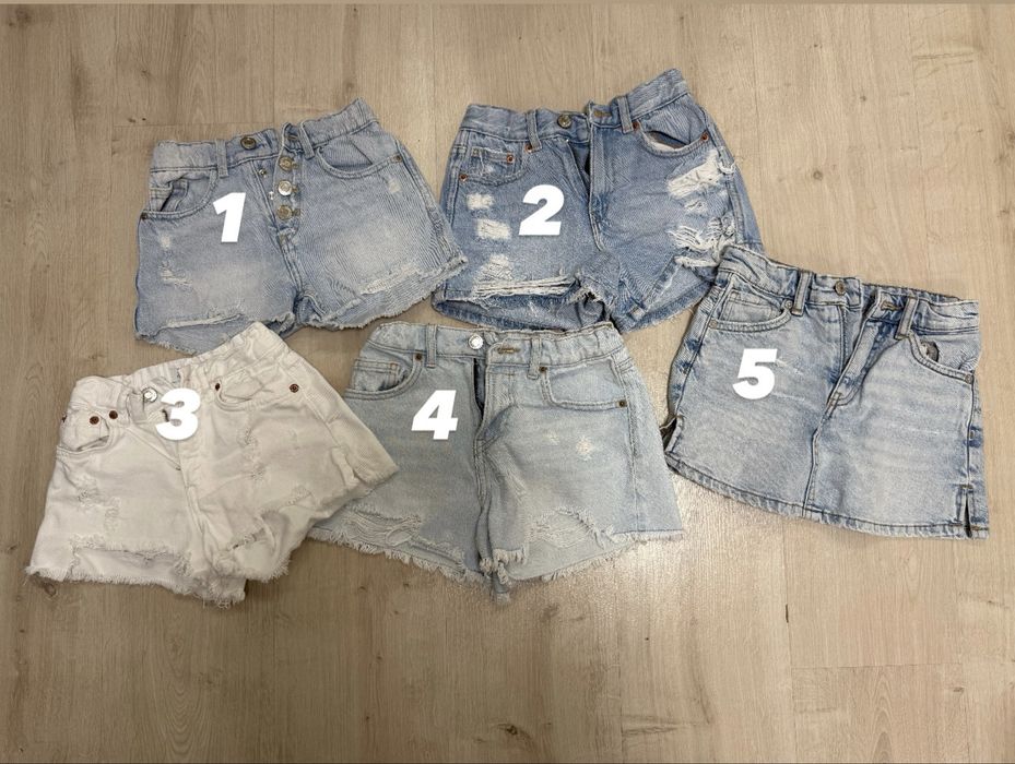 Джинсовые шорты Zara