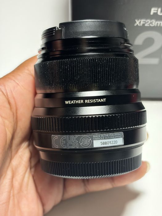 FUJIFILM XF 23mm f2 wr