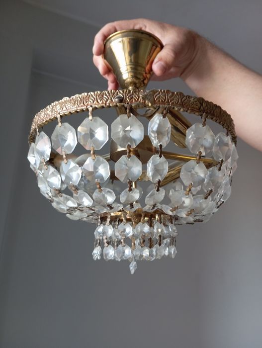 Candeeiro vintage Cristal