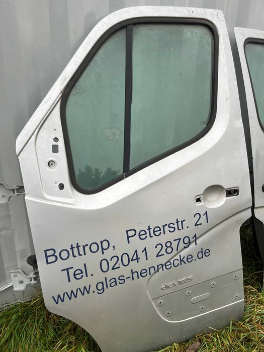 Renault Master 3. Drzwi Lewe. od 2010. Srebrny. Stan Bdb