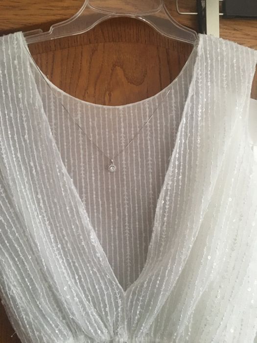 Suknia ślubna dwuczęściowa nietypowa