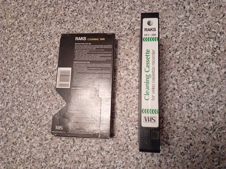 Cassete Vhs de Limpeza