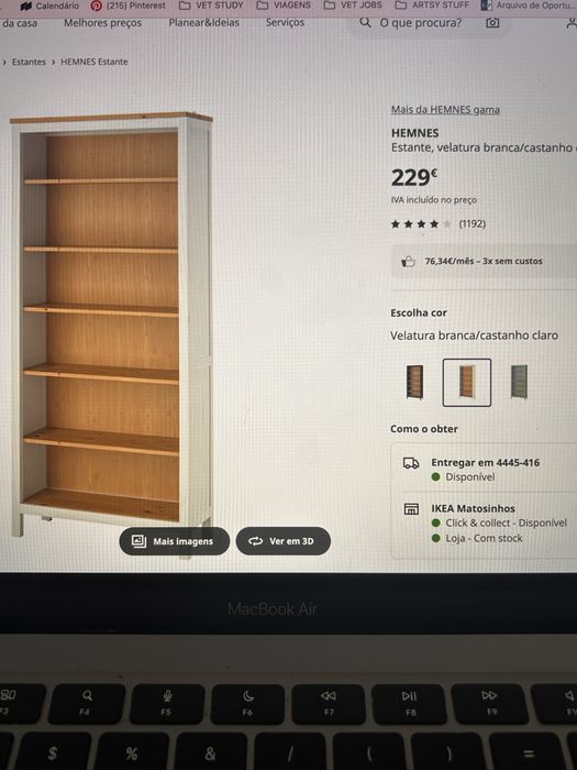 Estante HEMNES Ikea