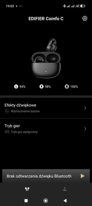 Słuchawki open ear Edifier Comfo C / R1