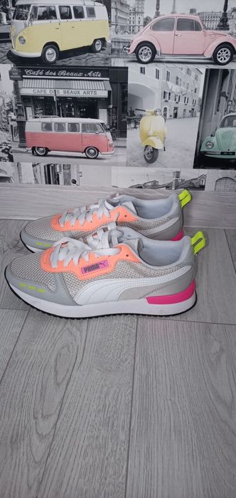 Buty damskie Puma grey rozmiar 41 jak nowe