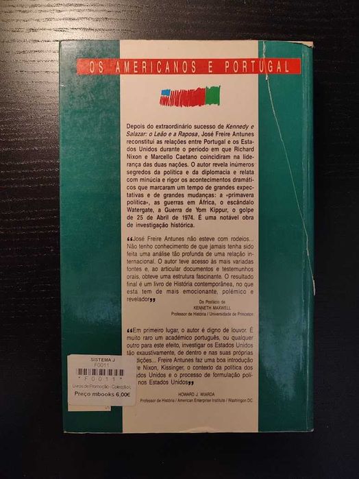 (Env. Incluído) Nixon e Caetano – Promessas e Abandono de José Antunes