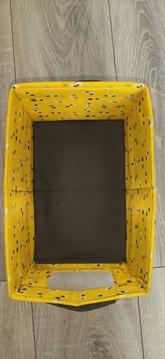 Małe pudełeczko organizer tekstylny dla dzieci