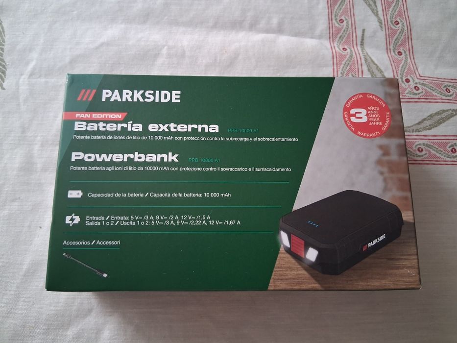 Powerbank Parkside 10mah