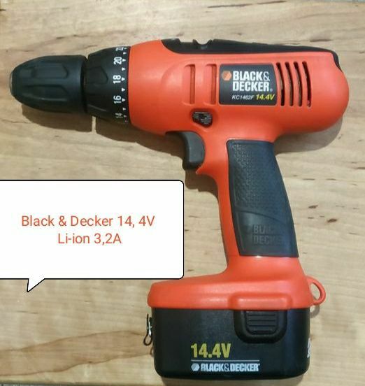 Шуруповерт Black&Decker 14,4V Professional Li-ion