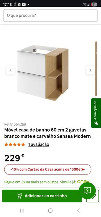 Móvel  wc nunca usado