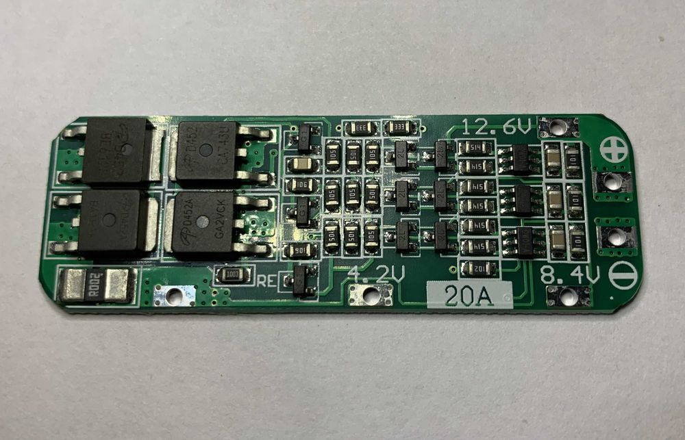 Платы заряда и защиты для Li-Ion 18650 , 12 В, 20A