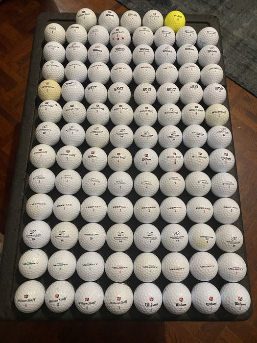 101 Bolas WS Titanium Velocity SmartCore Deep Red DNA ProStaff Plat