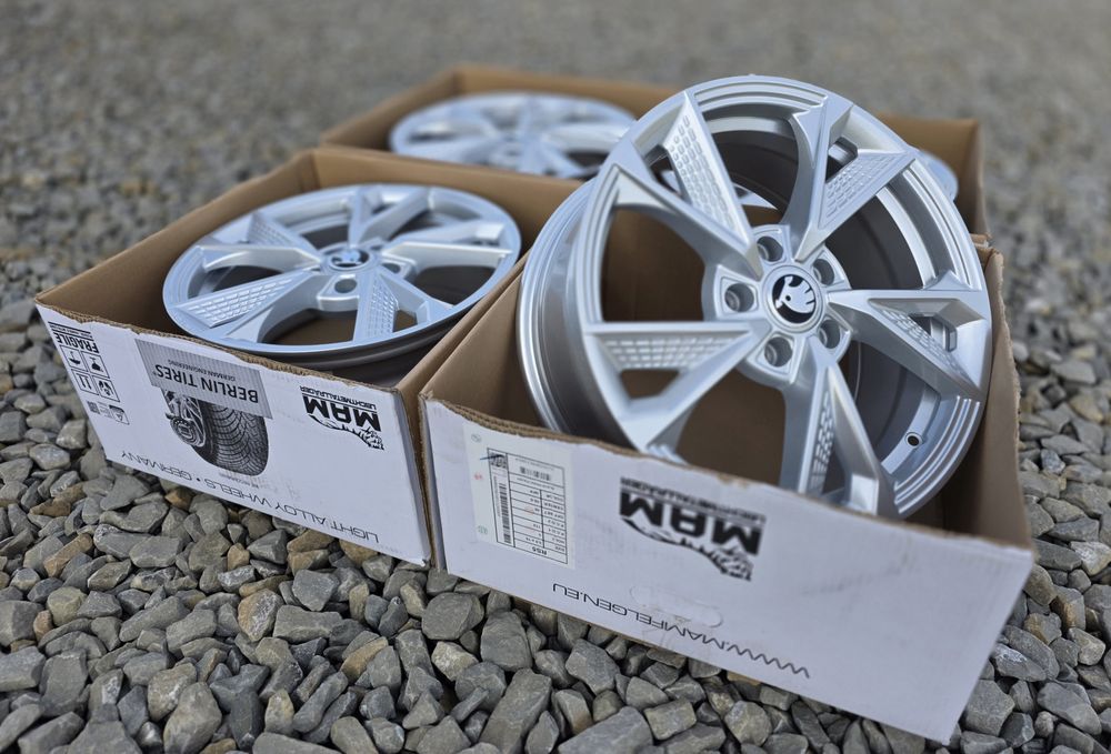 ALUFELGI Audi Volkswagen Skoda Seat 5x112 17 Nowe Niemieckie