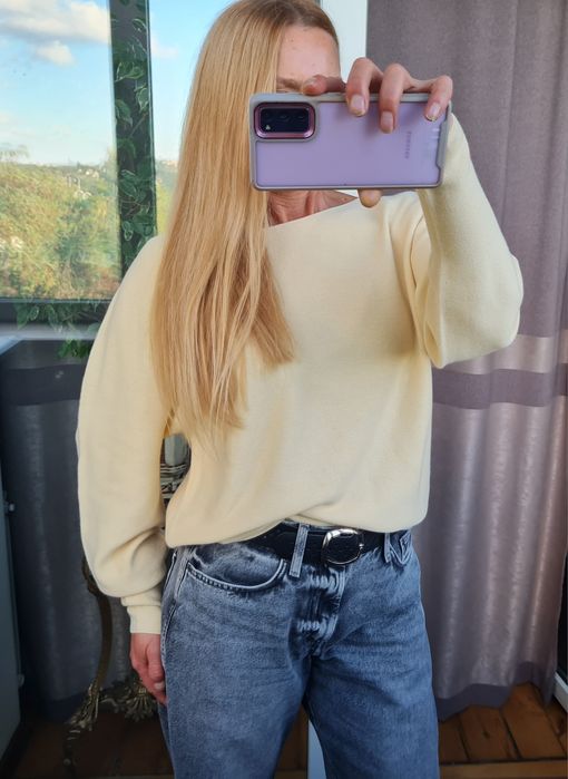 Бавовняний жіночий джемпер/светр Uniqlo (р M,L)