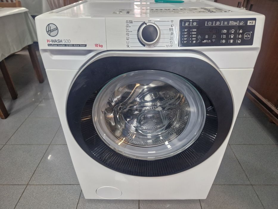 Máquina de Lavar Roupa Hoover H-WASH 500 (10kg) – NOVA / A Estrear