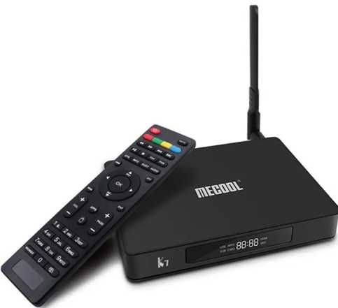 Mecool K7 DVB S2+T2/C 4/64 Гб Smart TV Box- ТВ приставка