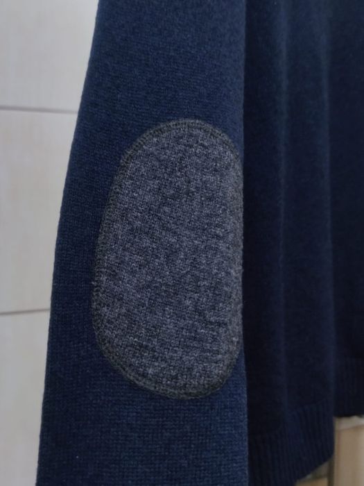 Męski kardigan M marki Premium by Jack & Jones w kolorze ciemnego gran