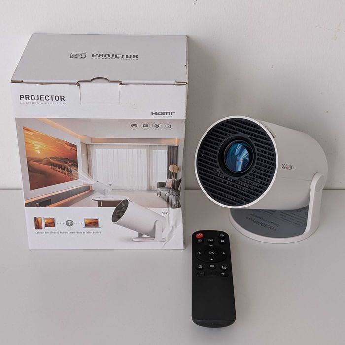 Projetor Smart Android 11 | 4K | HD 720p | HY300 PRO + PLUS ProFlix64750719071361120