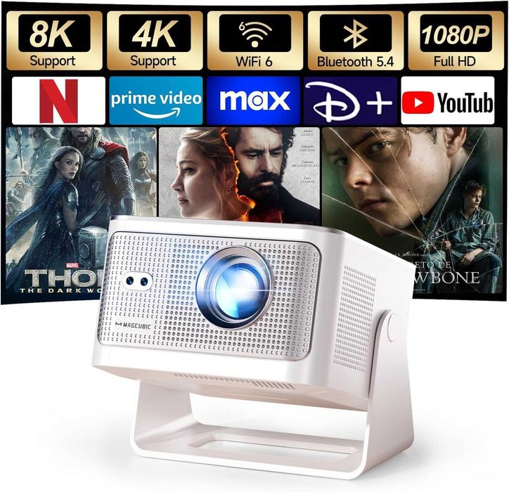 Projektor Magcubic HY350MAX – Twoje Kino Domowe 4K/8K 1080p P046