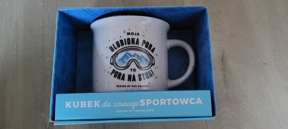 Kubek dla zimowego sportowca