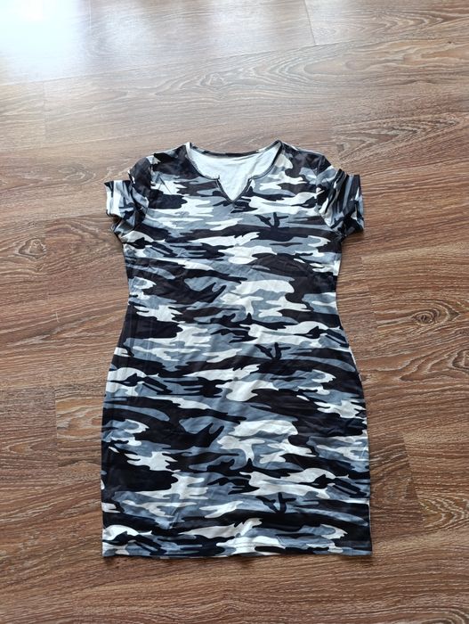 Mini sukienka moro nowa xl XXL 42 44