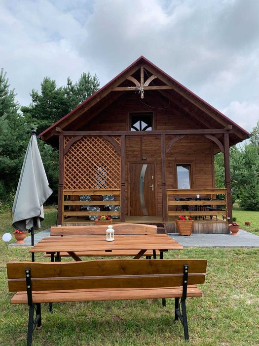 domek letniskowy nad jeziorem Firlej