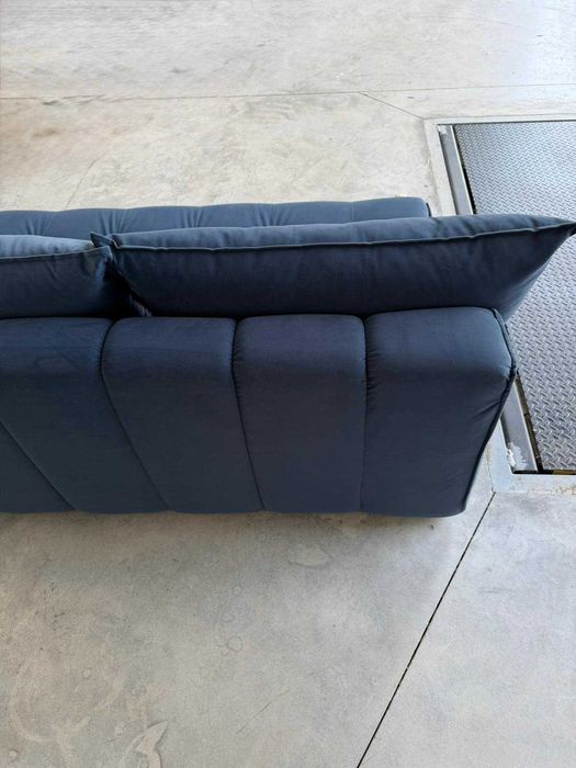 Sofá 1.55*1.00 veludo azul