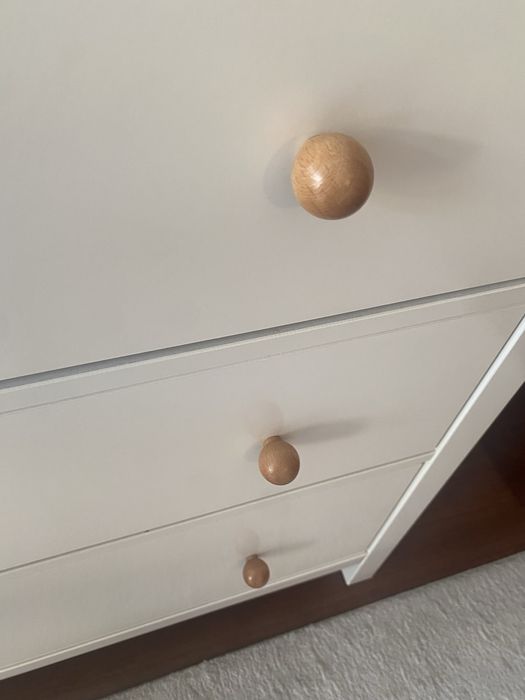 Comoda Ikea Hemnes lacado branco