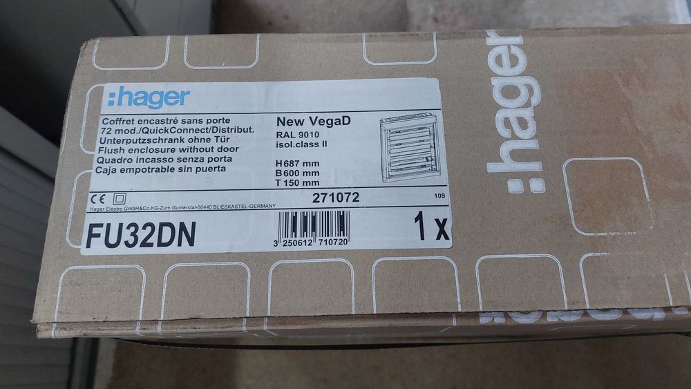 Quadro Elétrico Hager Vega D