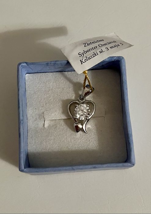 Zawieszka srebro proba 925
