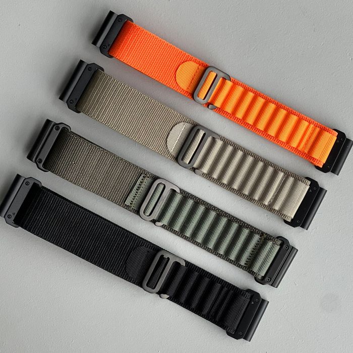 Ремінець нейлоновий Alpine Loop Quick Fit 22mm 26mm браслет ремешок