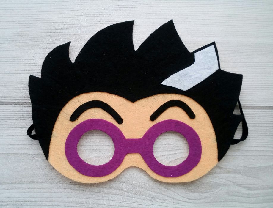 Маска їжачок зайчик вовк ведмідь мишка лелека горобець ворона Кетбой