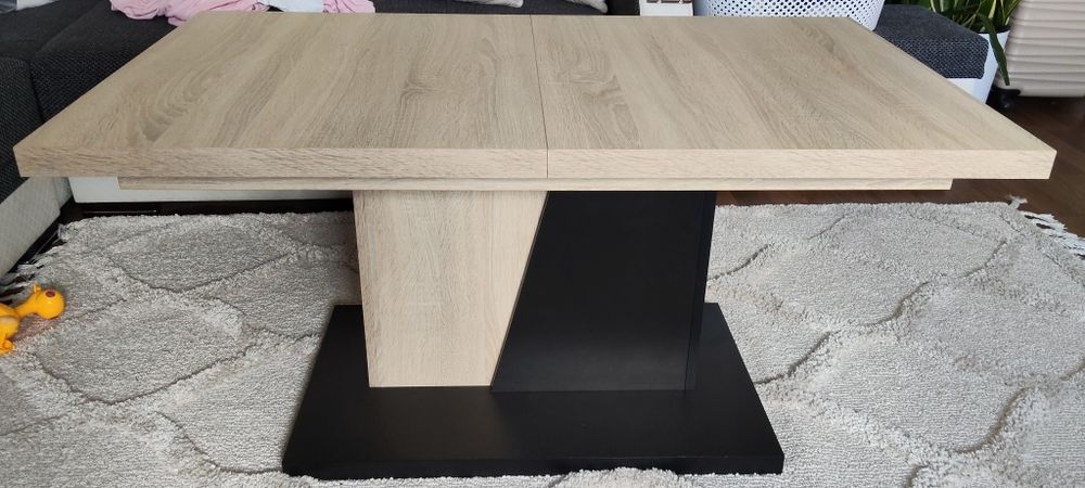 Ławostół rozkładany salon jadalnia jak nowy super stan dąb Sonoma